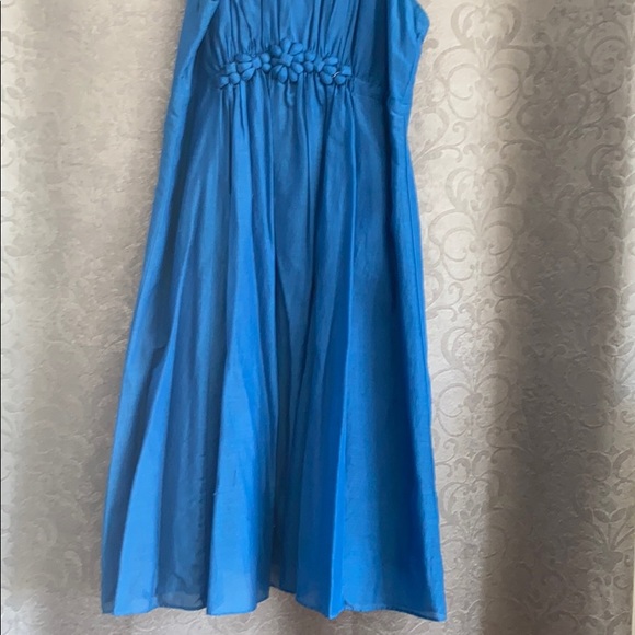 Cotton and silk dress - Picture 2 of 9